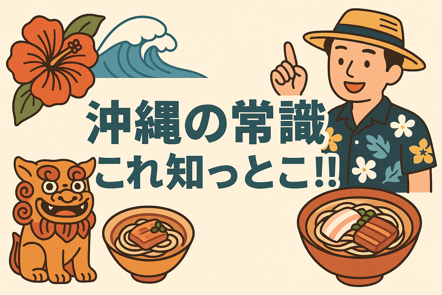 沖縄の常識 これ知っとこ！！